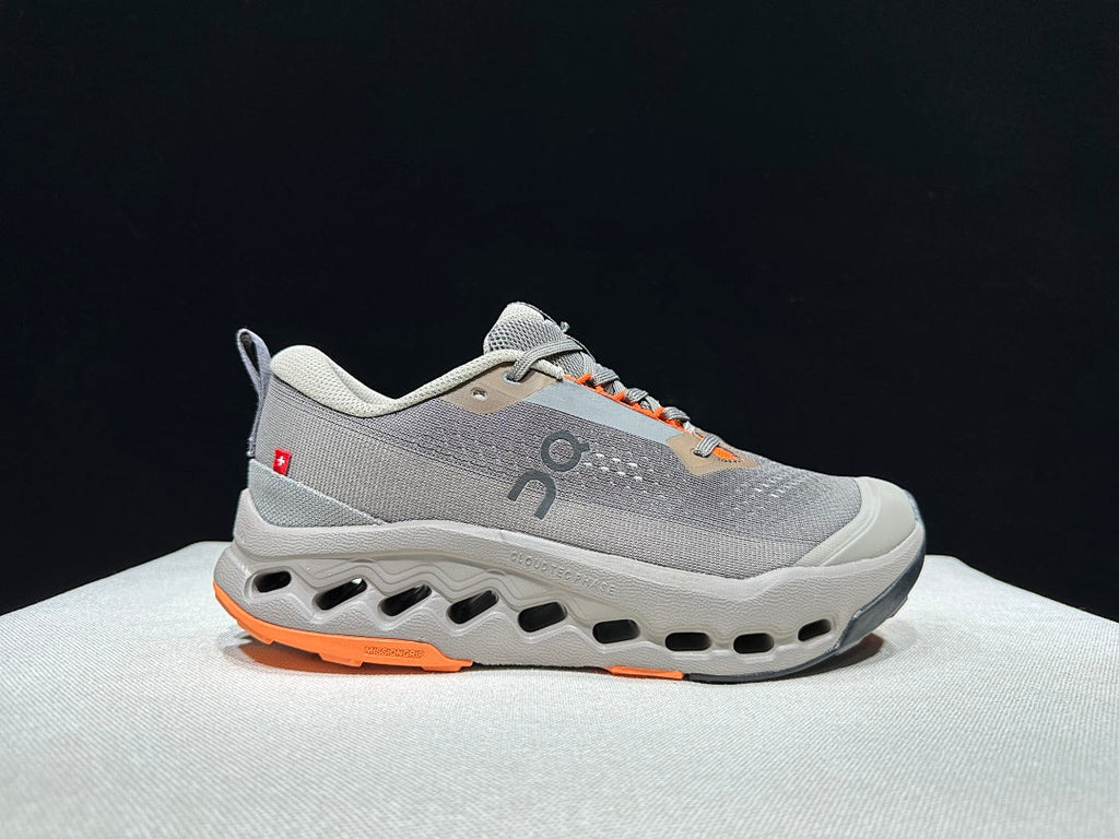 On Cloudsurfer Trail 2 Trail Running Shoes in Gray - product image from the listing.