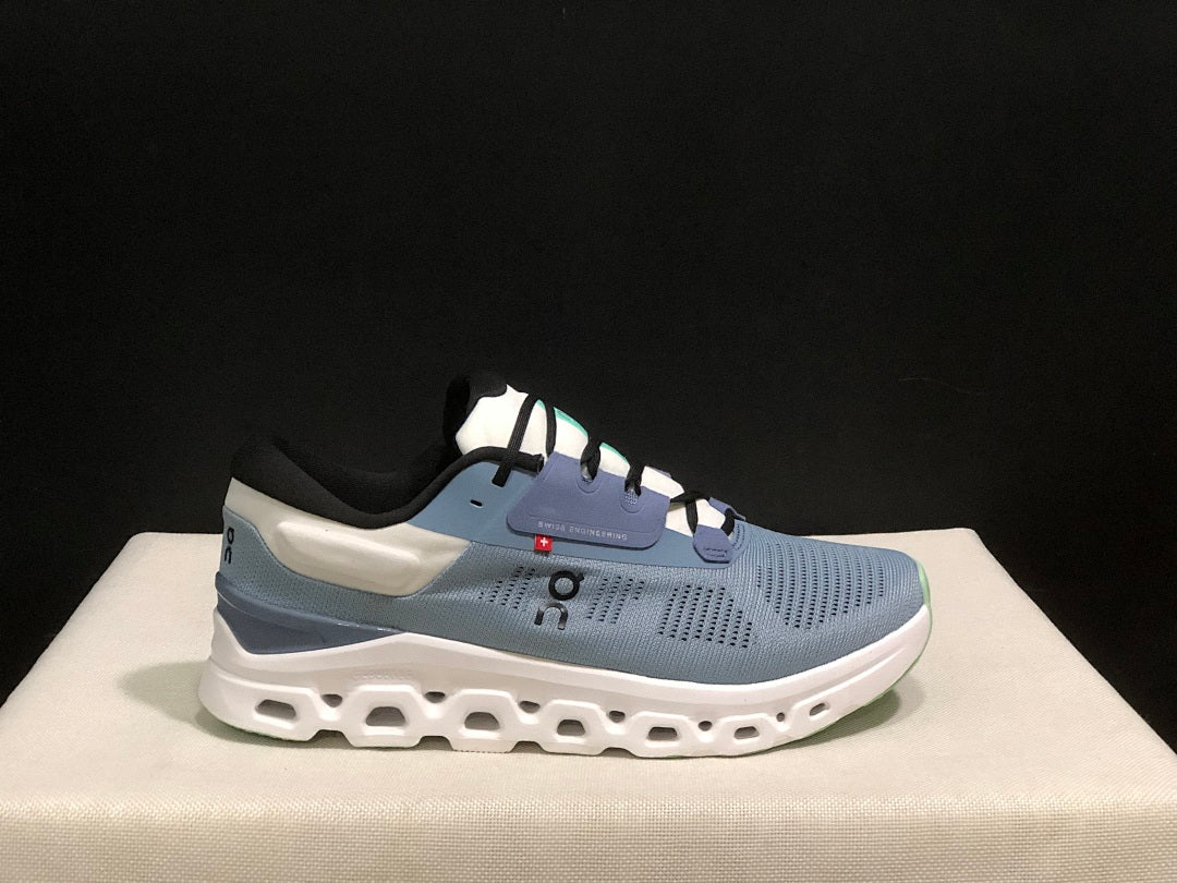 On Cloudstratus 3 Running Shoes, in Blue Gray - product image from the listing.