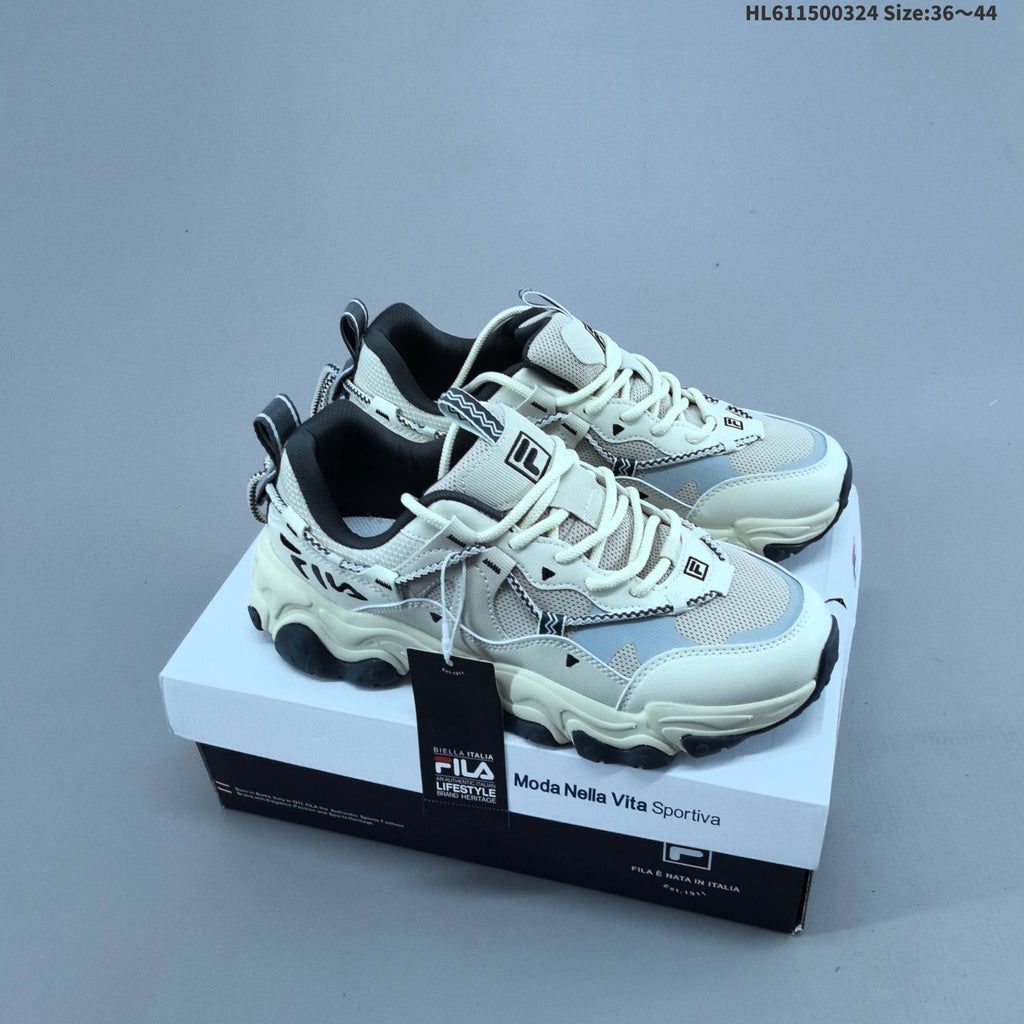 FILA FLUID 5 Cat Paw Low-Cut Sneakers F62M532194FBK - product image from the listing.