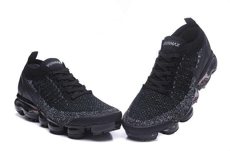 Nike Air VaporMax Flyknit 2 Sneakers in Black 942842-011 - product image from the listing.