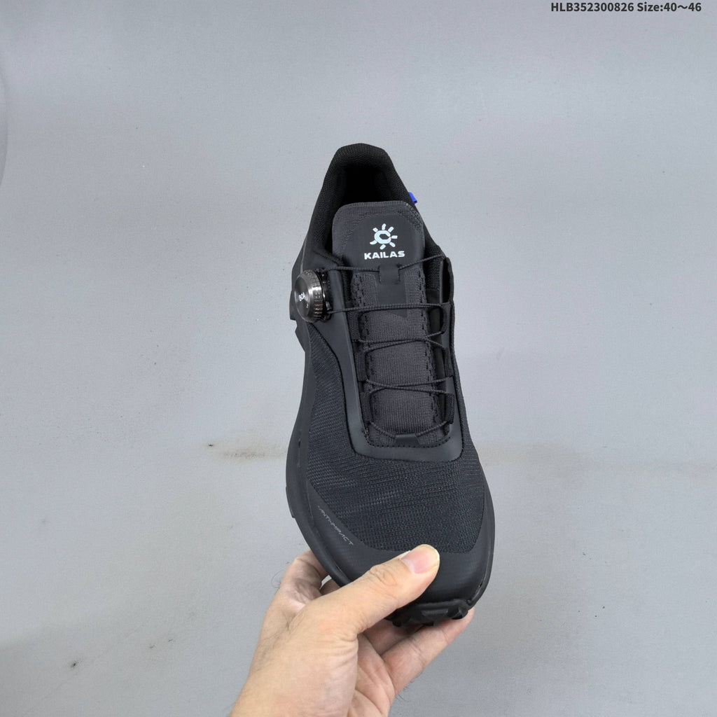 KAILAS Fuga Du BOA Trail Running Shoes, in Black - product image from the listing.