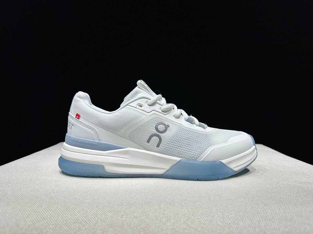 On THE ROGER Advantage Pro Court Sneakers, in Ice Blue - product image from the listing.