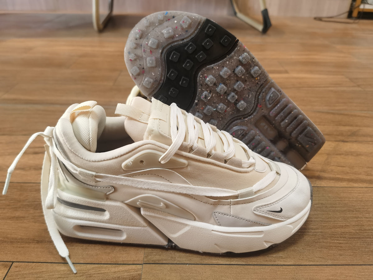 Nike Air Max Furyosa Sneakers in White Beige - product image from the listing.