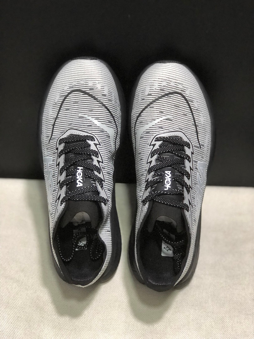 White and Black HOKA Mach X 2 Running Shoes - product image from the listing.