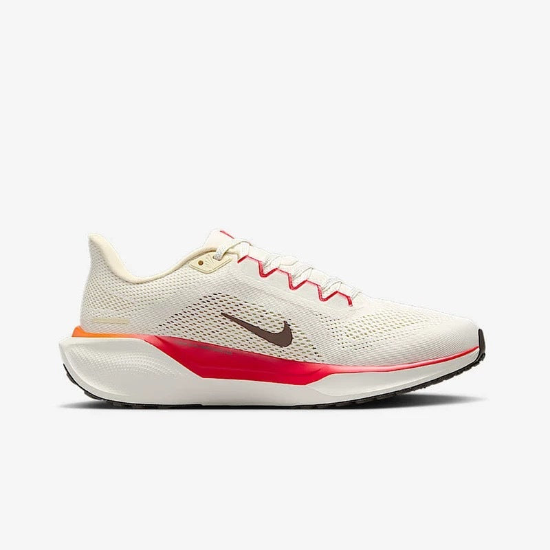 Nike Pegasus 41 Running Shoes HV5985-101 in White Black Red - product image from the listing.