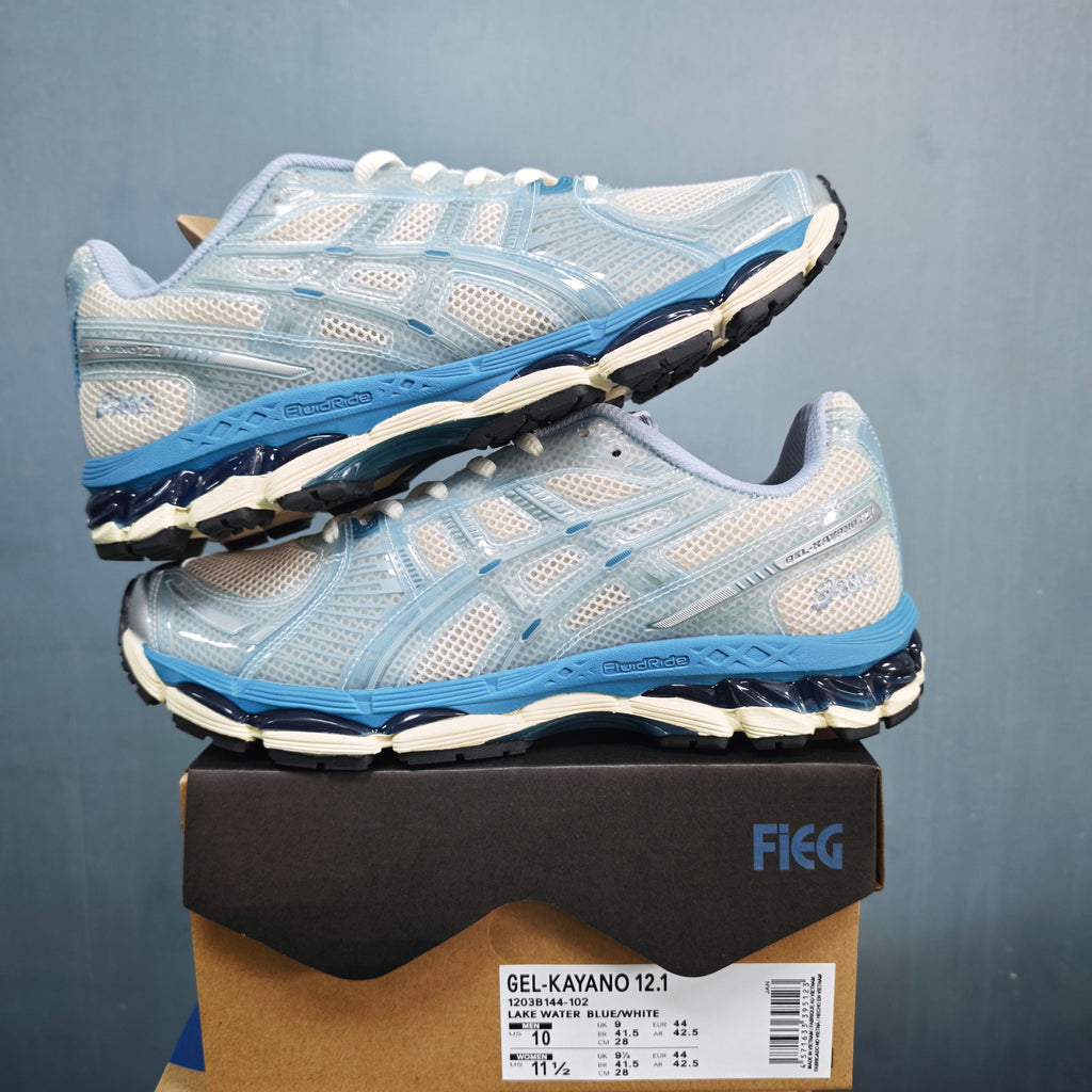 Nike Zoom Vomero 5 Lake Water Sneakers in Blue White - product image from the listing.