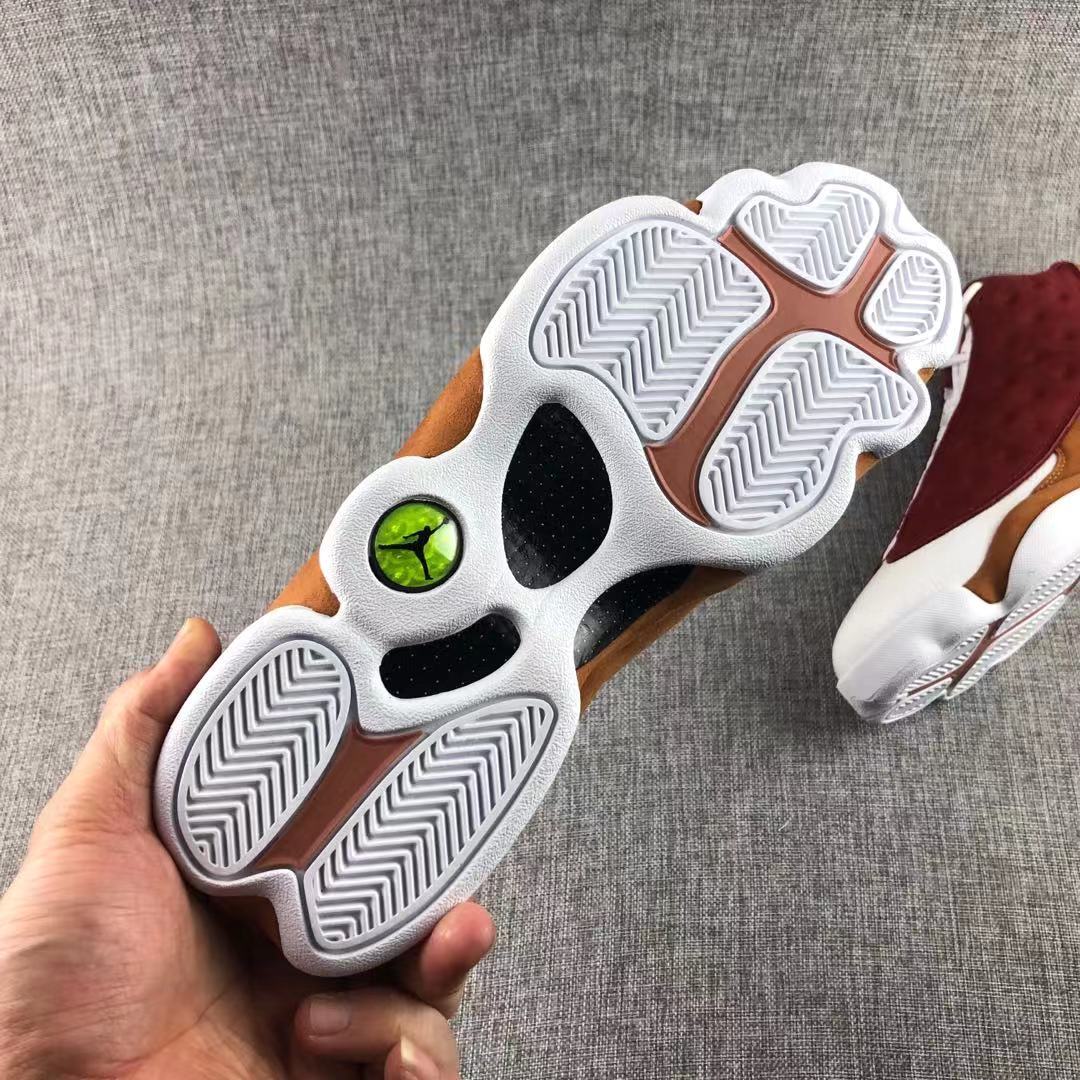 Air Jordan 13 Bin 23 Sneakers Burgundy Brown 417212-601 - product image from the listing.
