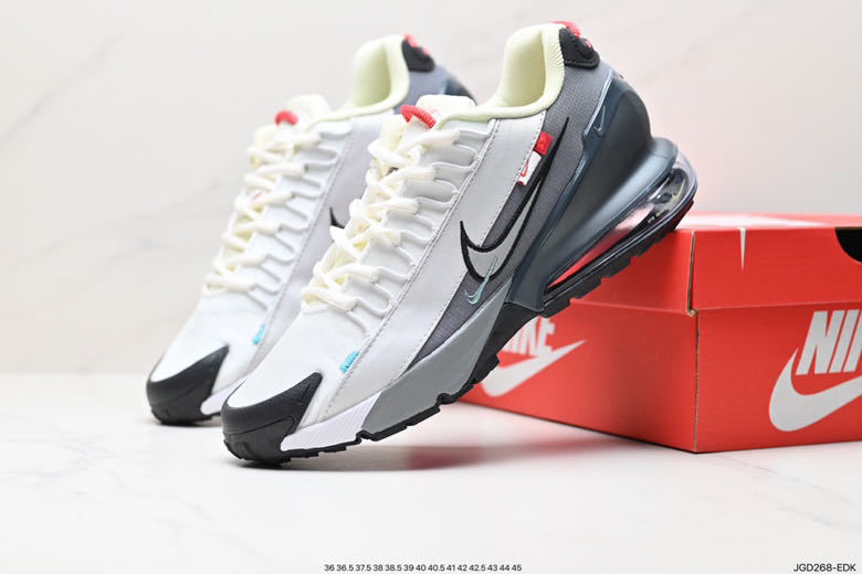 Nike Air Max 720 Dragon Year Sneakers in White Grey Black - product image from the listing.