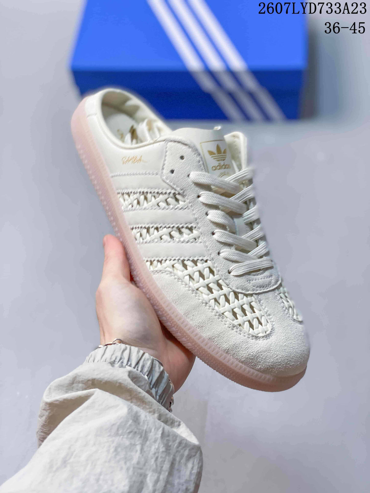 adidas Originals Samba OG Mule Trainers 07LY733A23 - product image from the listing.