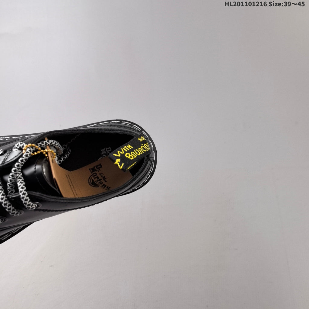 Dr. Martens Sinclair Black Platform Lace-Up Footwear - product image from the listing.