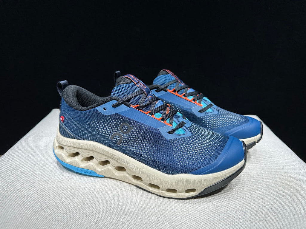 On Cloudsurfer Trail 2 Trail Running Shoes in Blue - product image from the listing.