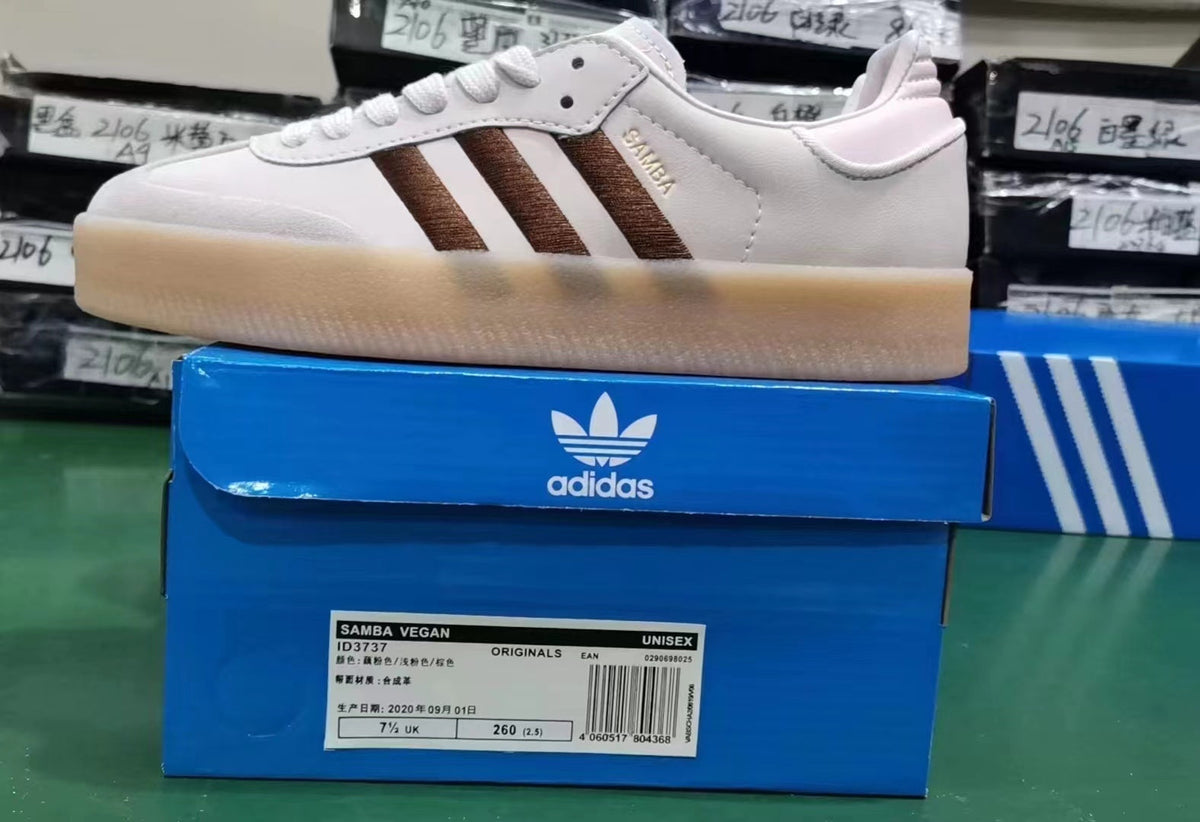 adidas Samba Vegan Platform Trainers ID3737 - product image from the listing.