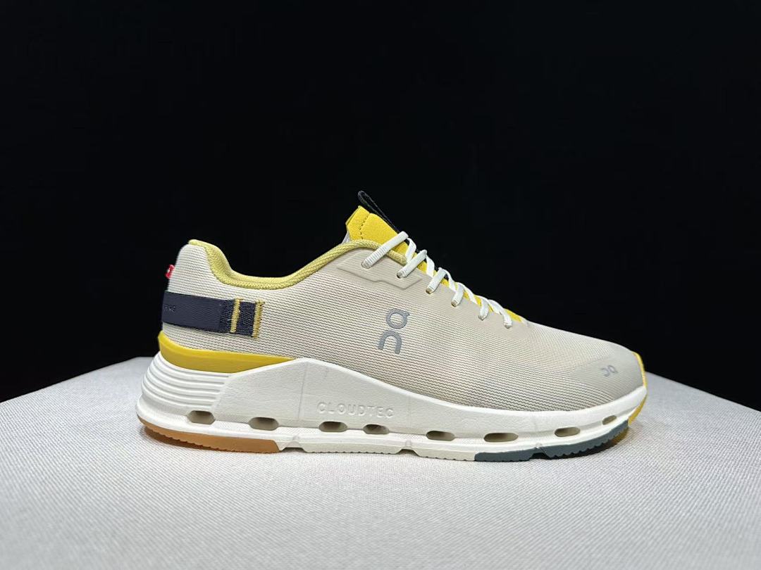 Beige and Yellow On Cloudnova Form 2 Sneakers - product image from the listing.