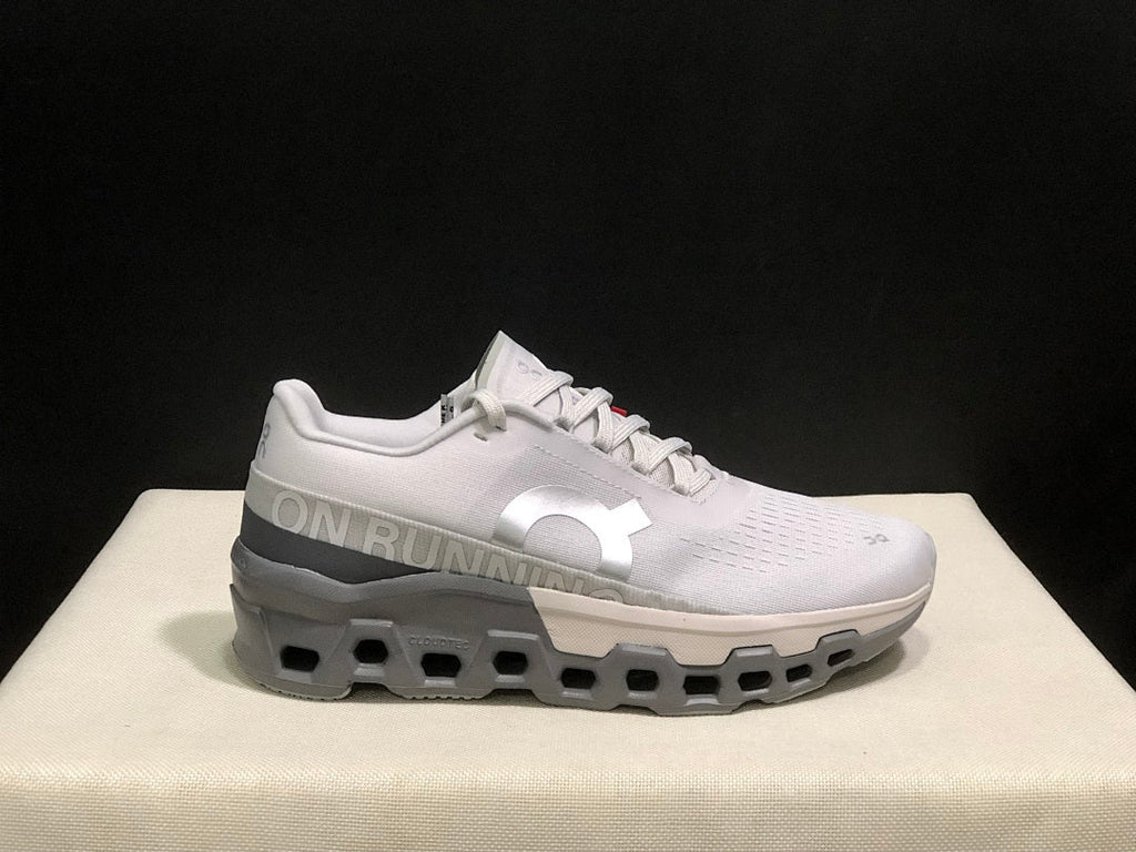 On Cloudmonster 2 Shoes for Running, Frost and Rock - product image from the listing.