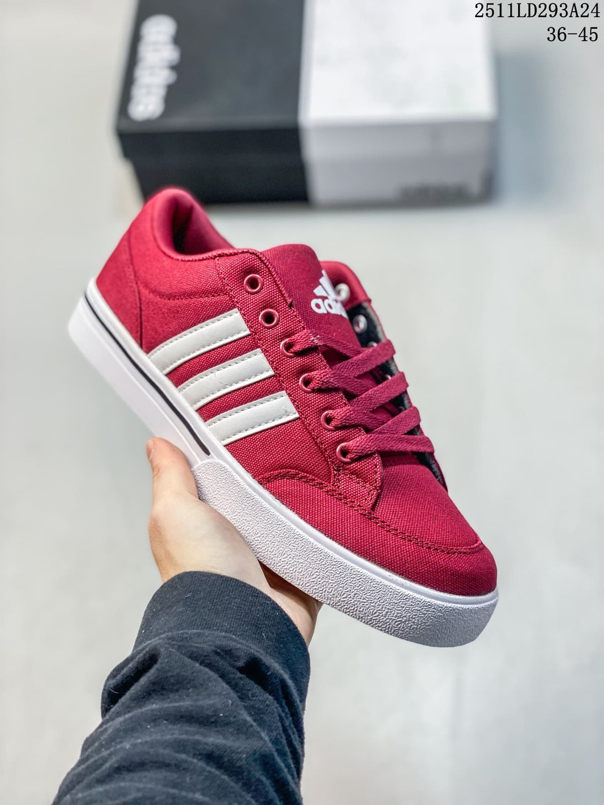 adidas GVP Canvas STR Sneakers in Red White B23999 - product image from the listing.
