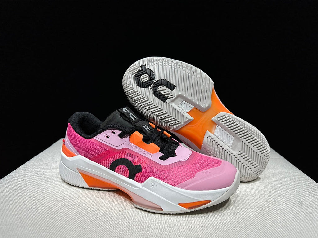On The Roger Pro Fire Pink Flame Tennis Footwear - product image from the listing.