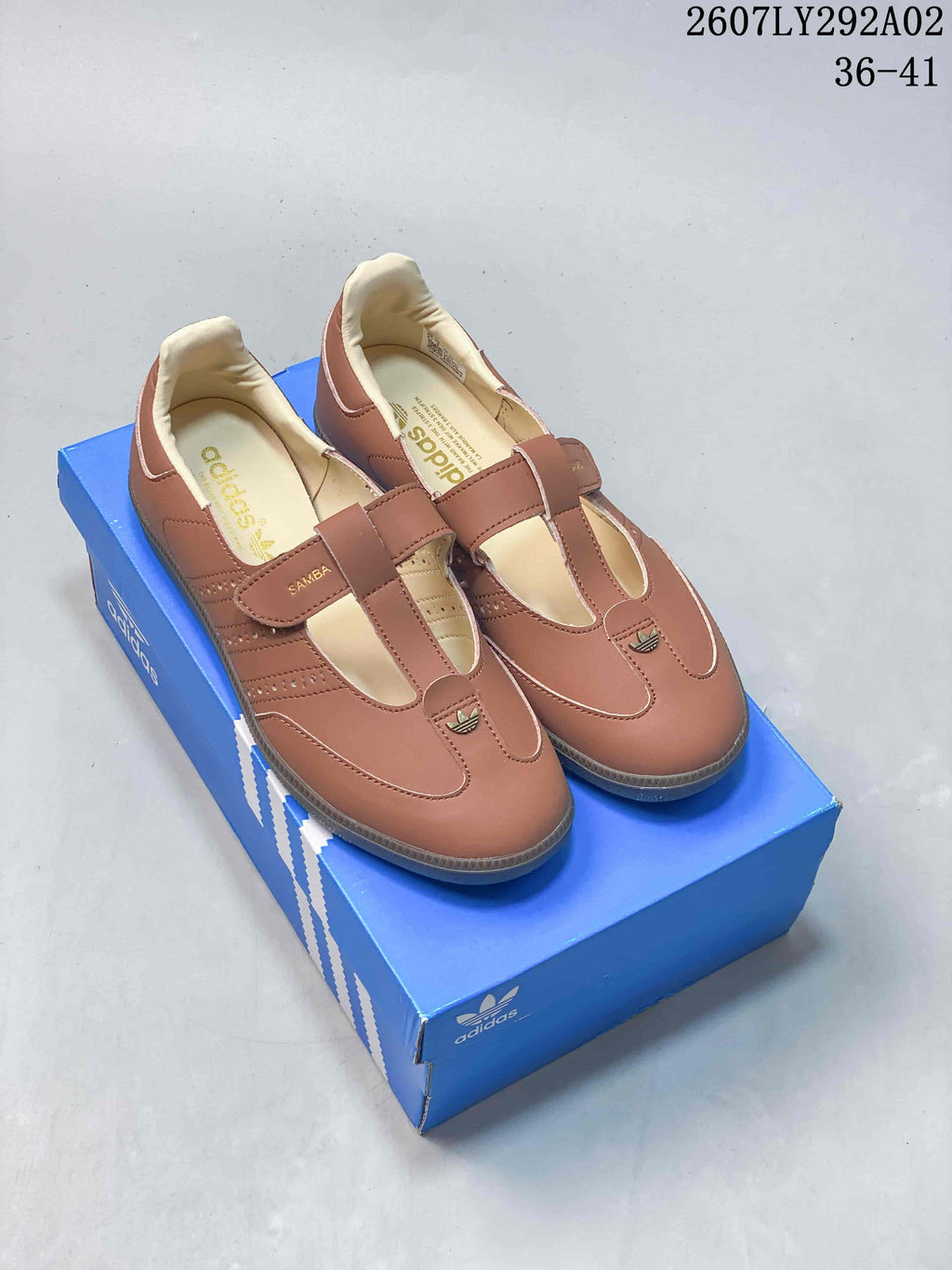Adidas Originals Samba Jane T-Strap Trainers - product image from the listing.
