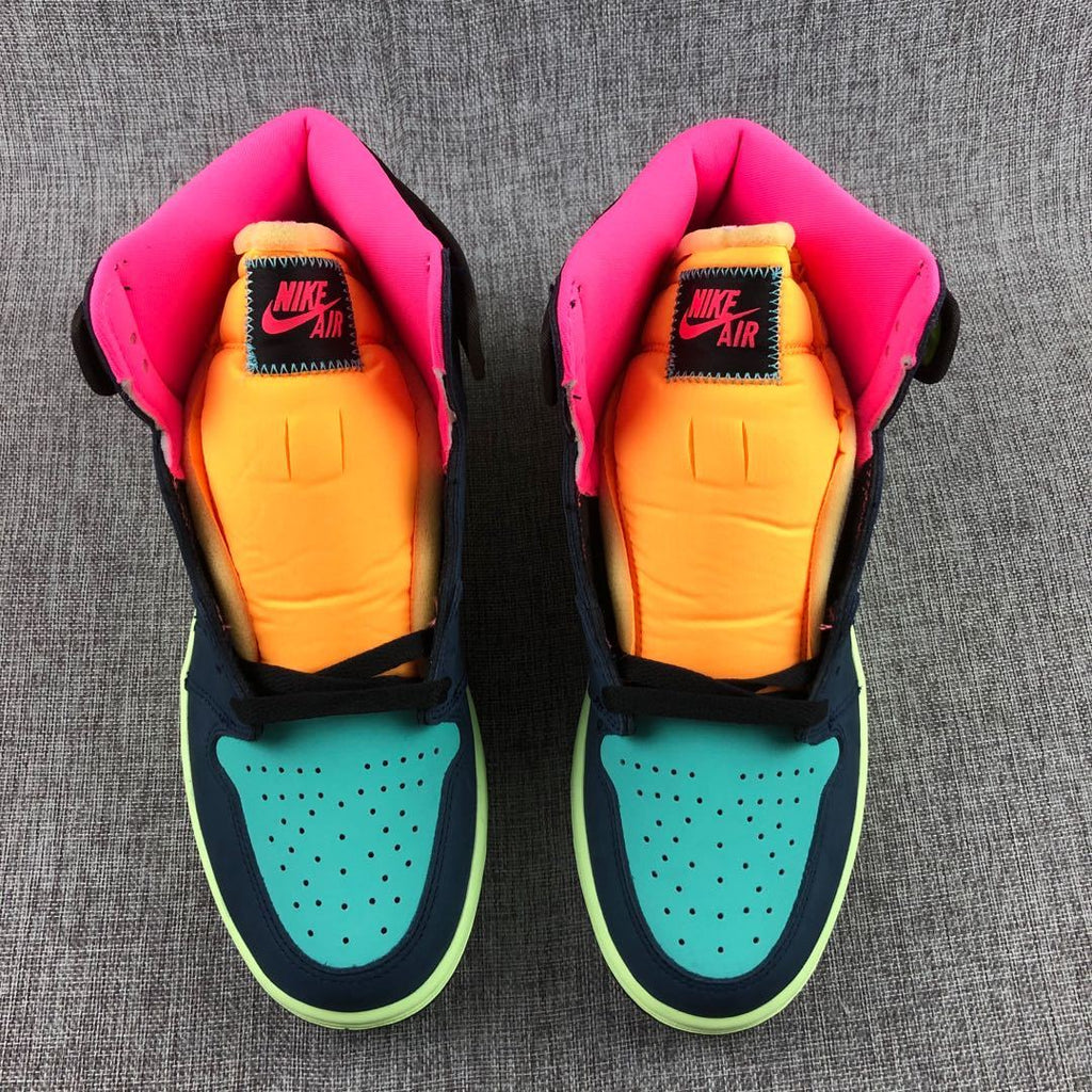 Jordan 1 High OG Bio Hack Sneakers in Multicolor - product image from the listing.