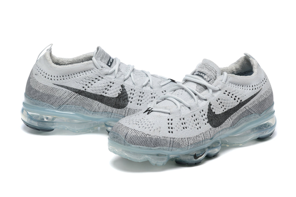 Nike Air VaporMax 2023 Flyknit Sneakers in Gray DV1678-100 - product image from the listing.