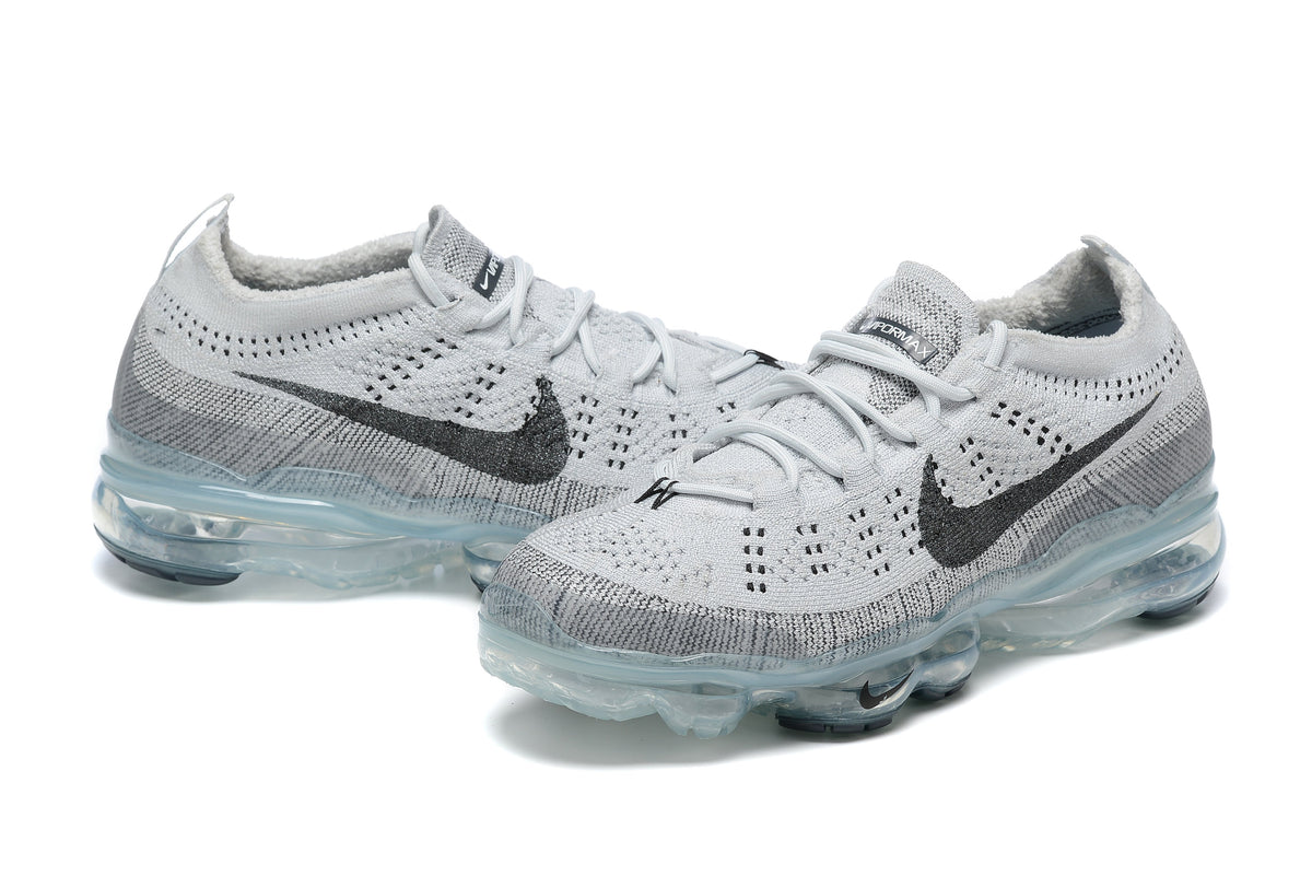 Nike Air VaporMax 2023 Flyknit Sneakers in Gray DV1678-100 - product image from the listing.