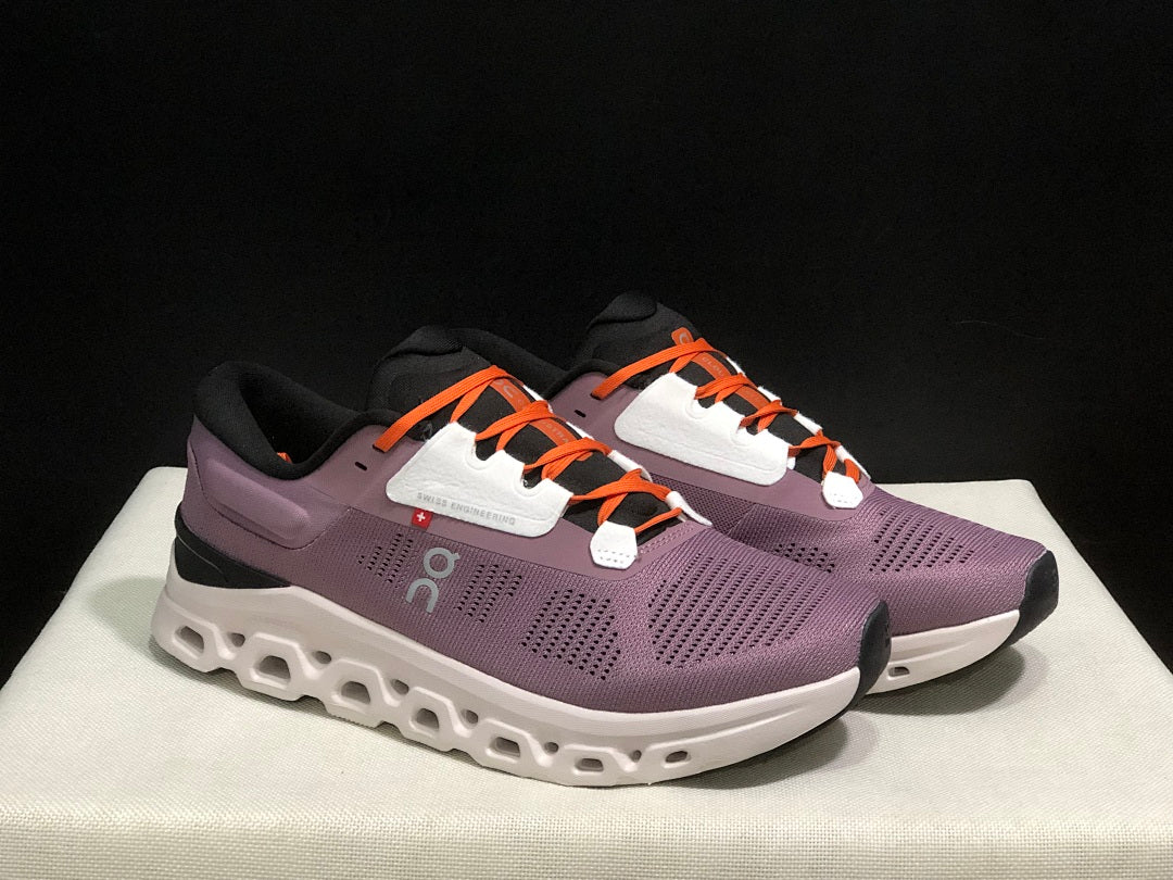 On Cloudstratus 3 Trainers in Dusty Rose - product image from the listing.