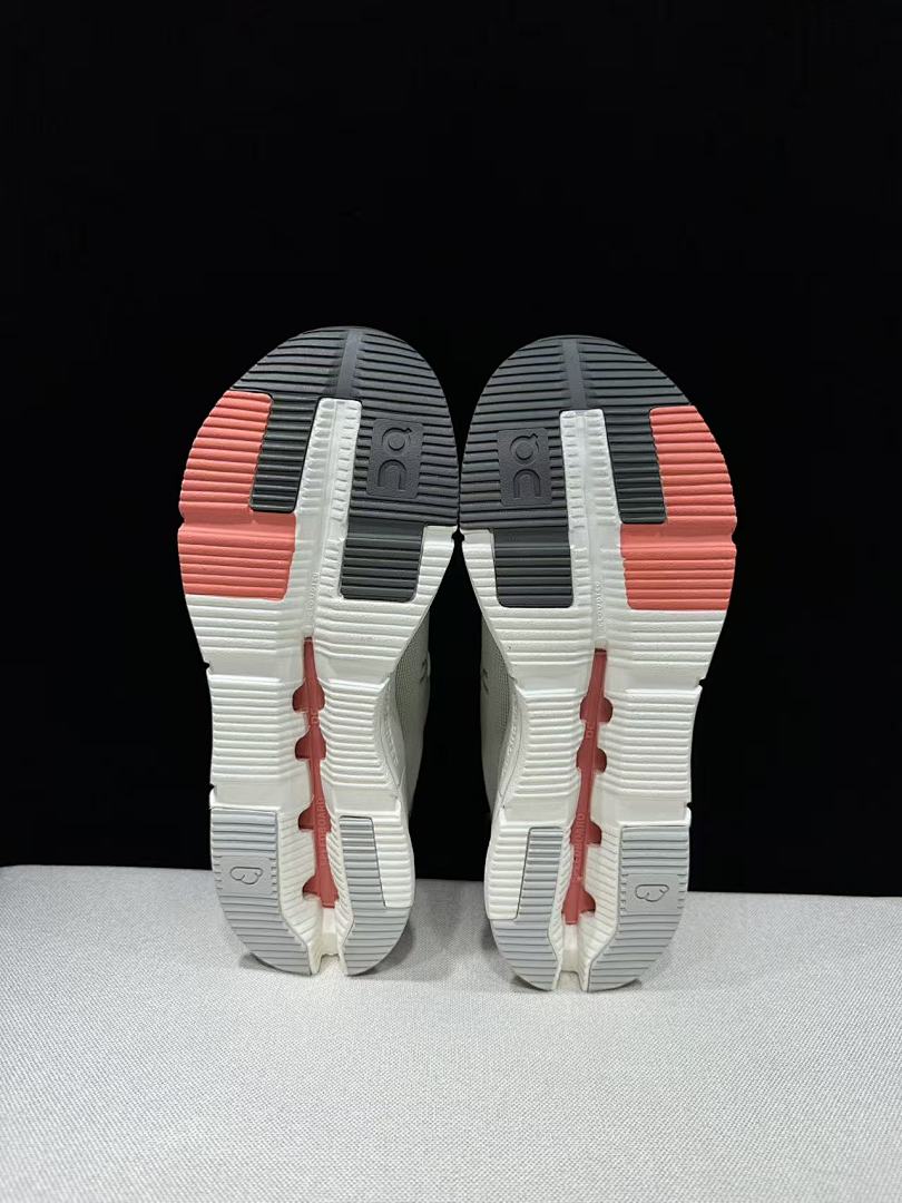 Green and Coral On Cloudnova Form 2 Sneakers - product image from the listing.