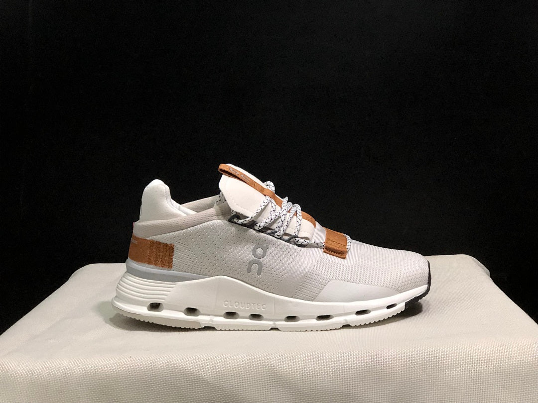 White Pearl On Cloudnova 1 Sneakers - product image from the listing.