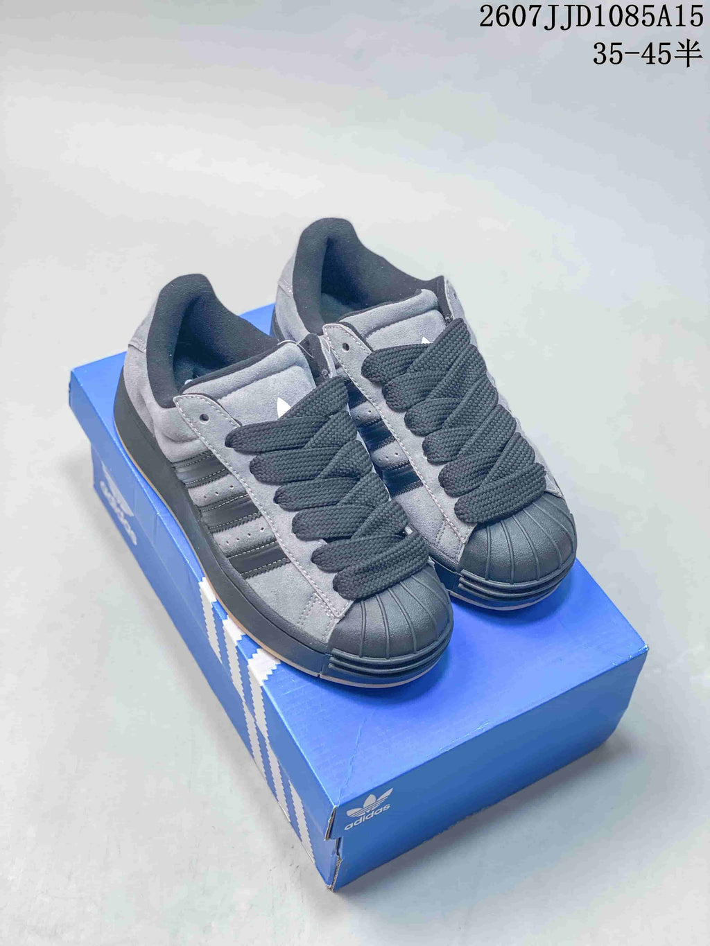 adidas Originals Superstar XLG Shell-Toe Low-Cut Sneakers - product image from the listing.