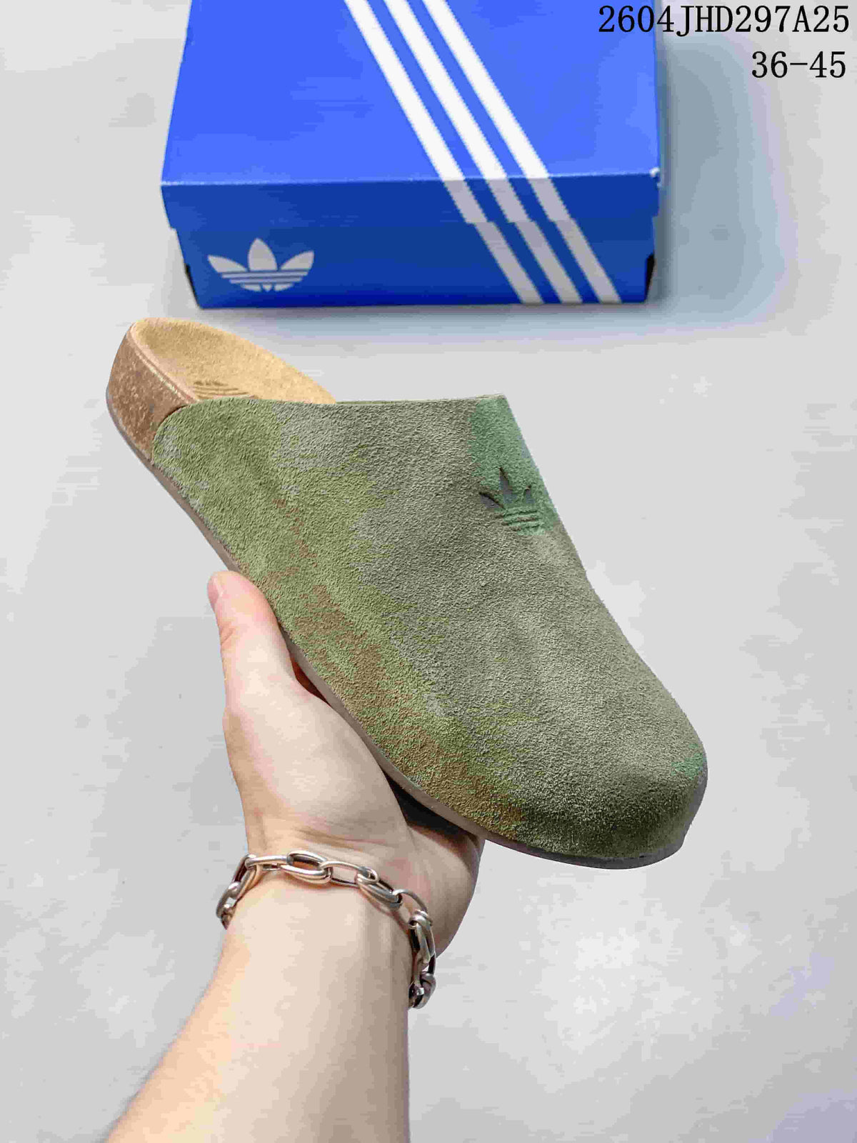 Originals Adimule Suede Slide Sandals by Adidas - product image from the listing.