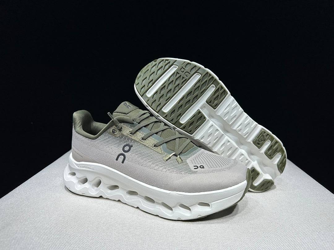 Olive and Desert On Cloudtilt Sneakers - product image from the listing.