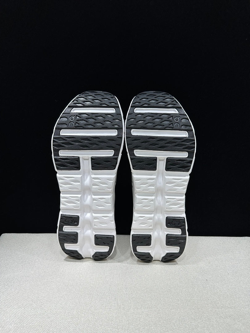 Ivory and Black On Cloudtilt Sneakers - product image from the listing.