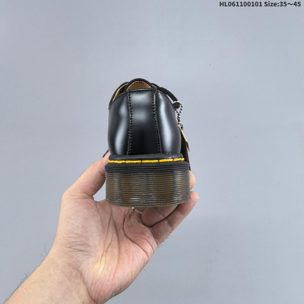 Dr. Martens Sinclair Black Platform Lace-Up Footwear - product image from the listing.
