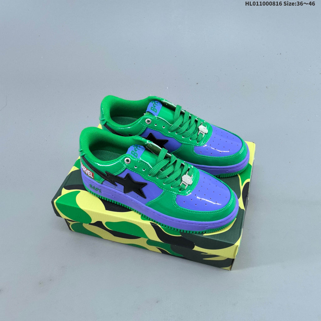 A Bathing Ape BAPE STA Low-Cut Sneakers - product image from the listing.