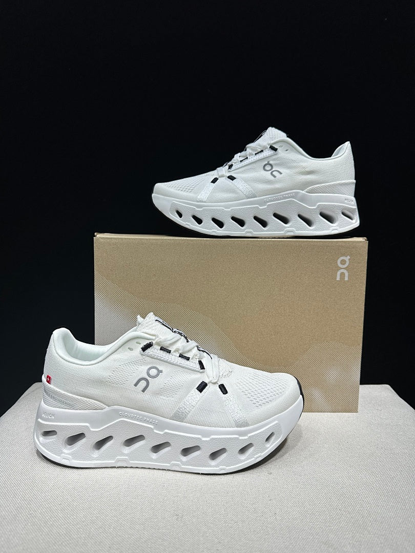 On Cloudeclipse Running Sneakers in White - product image from the listing.