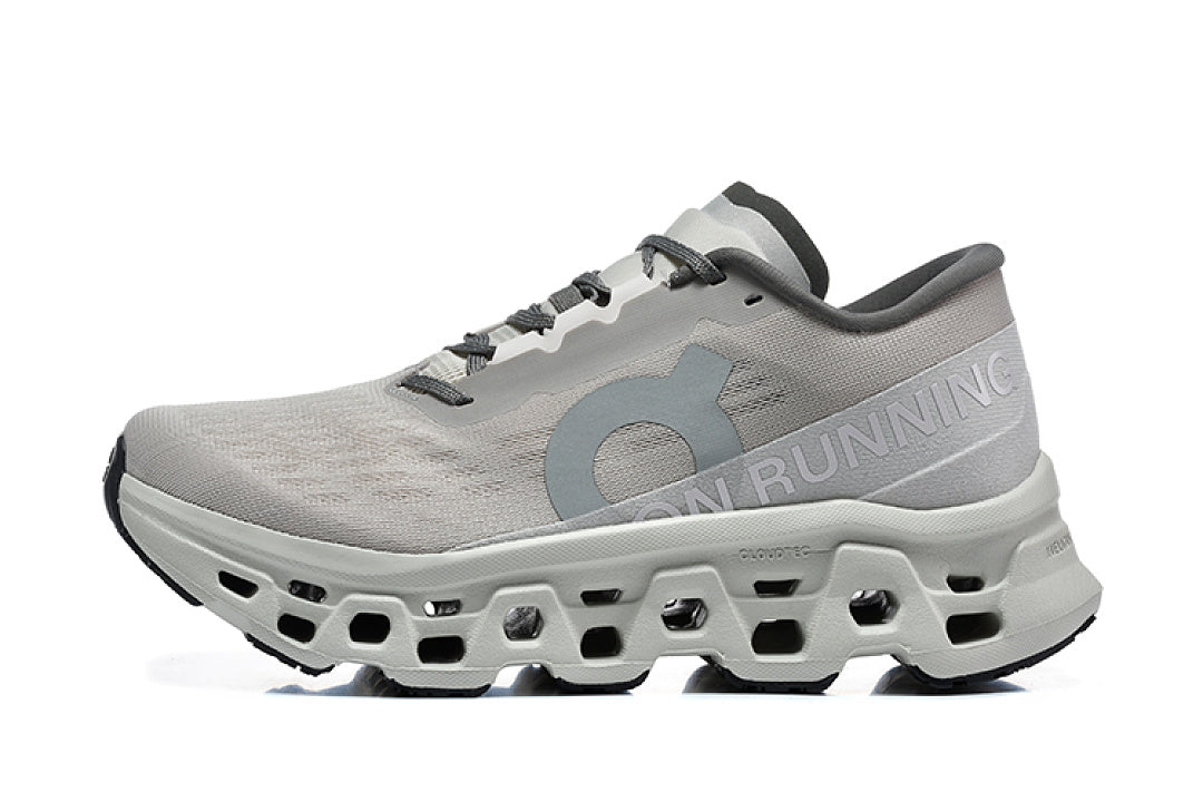 On Cloudmonster 3 Running Sneakers in Gray - product image from the listing.