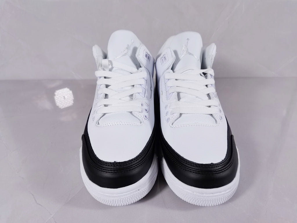 Nike Air Jordan 3 Retro SP Sneakers in White Black - product image from the listing.