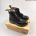 1460 Black Platform Lace-Up Boots by Dr. Martens - product image from the listing.