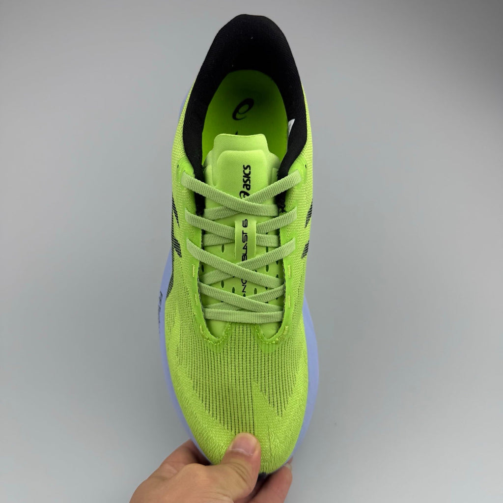 Volt and Blue Nike Alphafly 3 Running Shoes - product image from the listing.