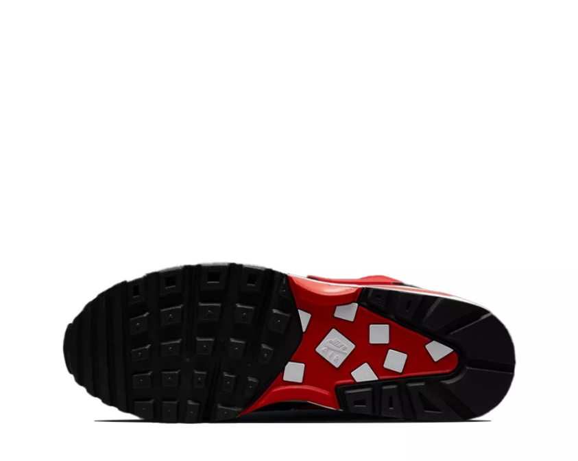 Nike Air Max BW Sneakers in White Red Black - product image from the listing.