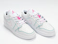 White Pink Sneakers Style - Jordan 1 Low 554723-101 - product image from the listing.