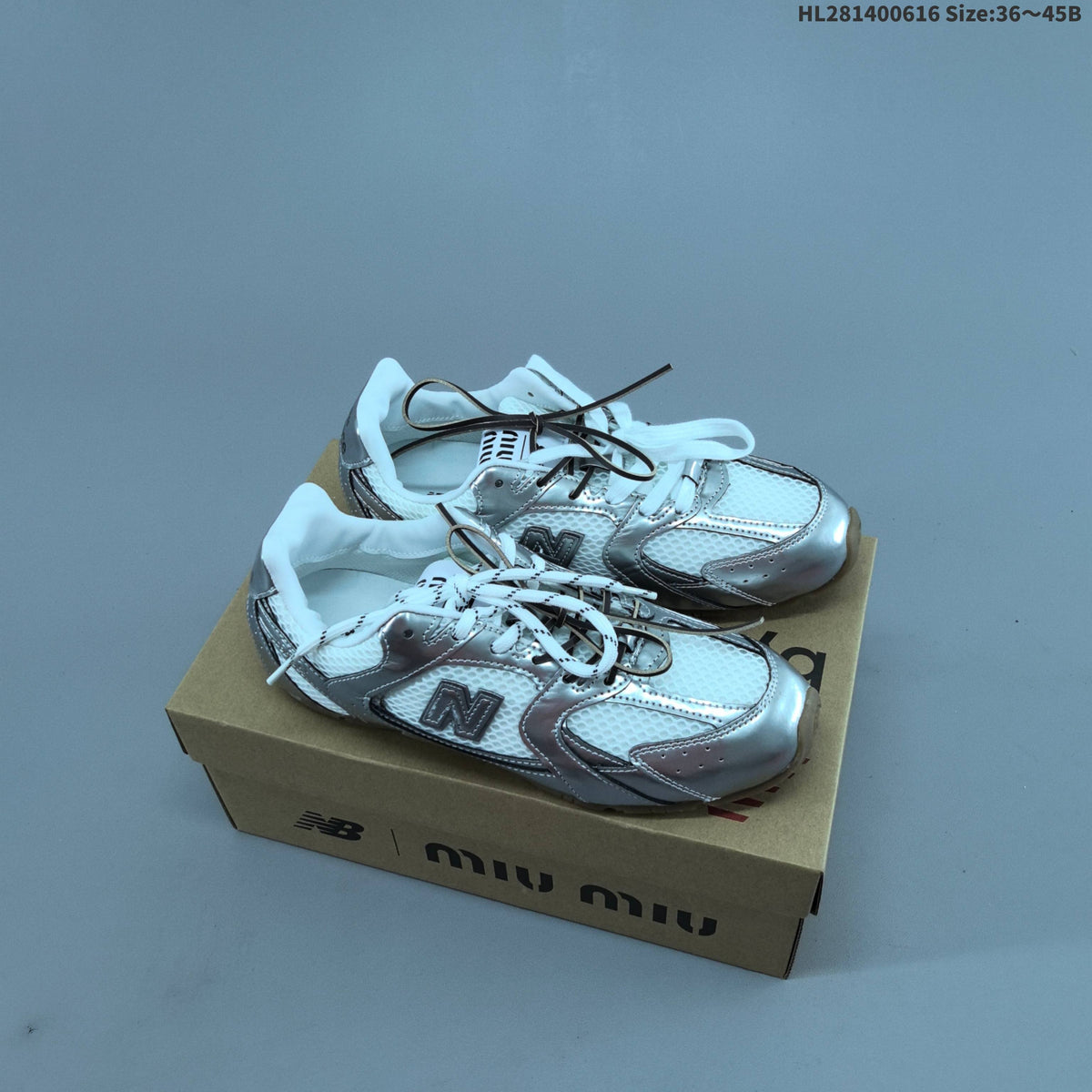 Miu Miu x New Balance 530 SL Low-Cut Sneakers - product image from the listing.
