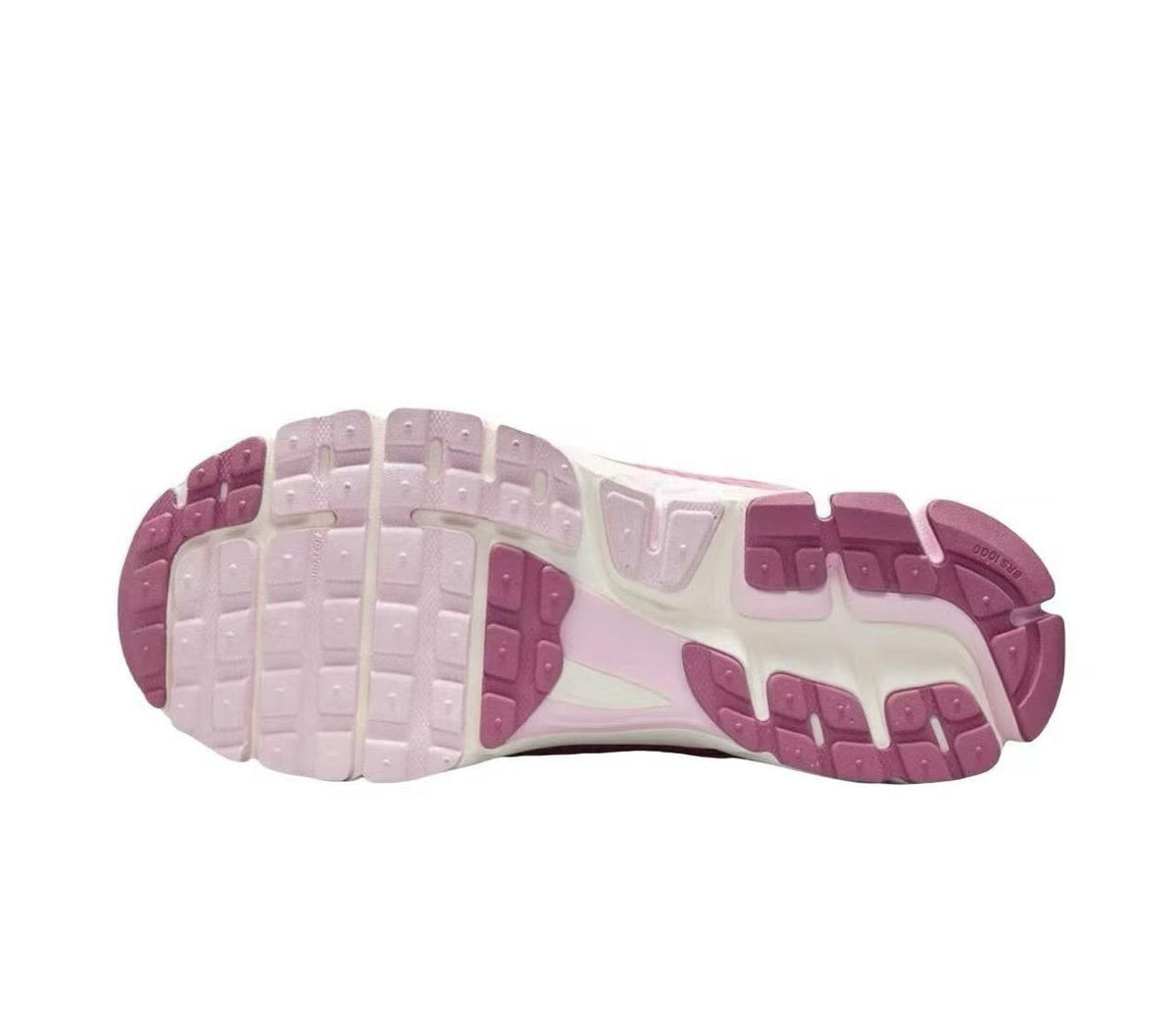 Nike Zoom Vomero 5 Sneakers in Pink and White - product image from the listing.