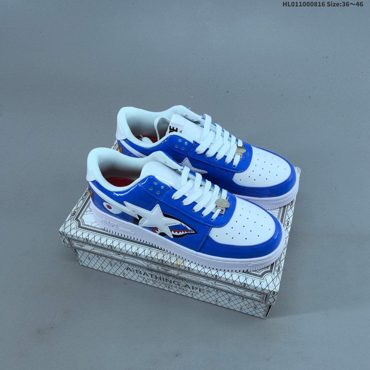A Bathing Ape BAPE STA Low-Cut Sneakers - product image from the listing.