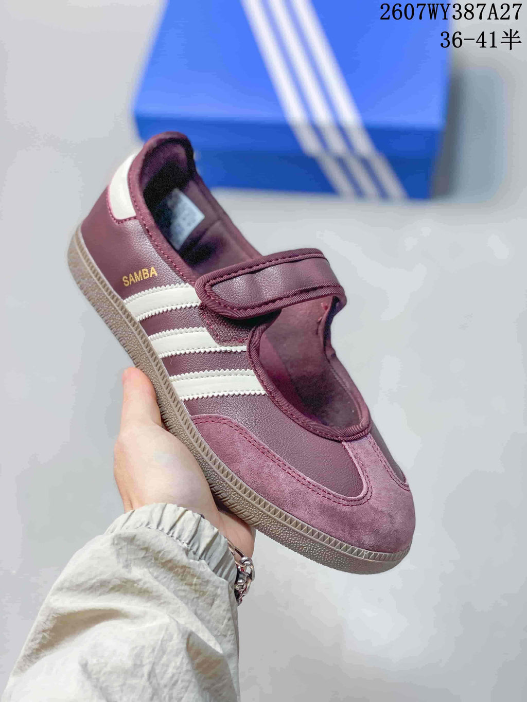 adidas Originals Samba Jane Mary Jane Trainers - product image from the listing.