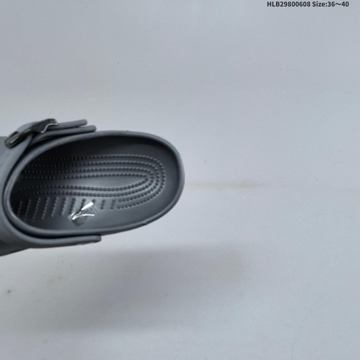 Charcoal Gray Crocs Classic Clog - product image from the listing.