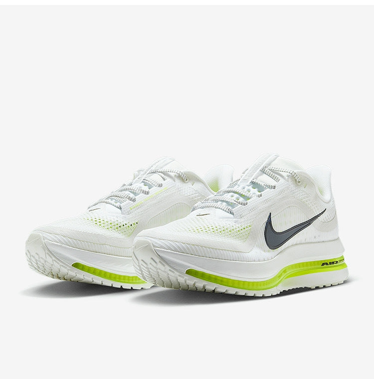 Nike Pegasus Premium Running Shoes in White Volt HQ2592-100 - product image from the listing.