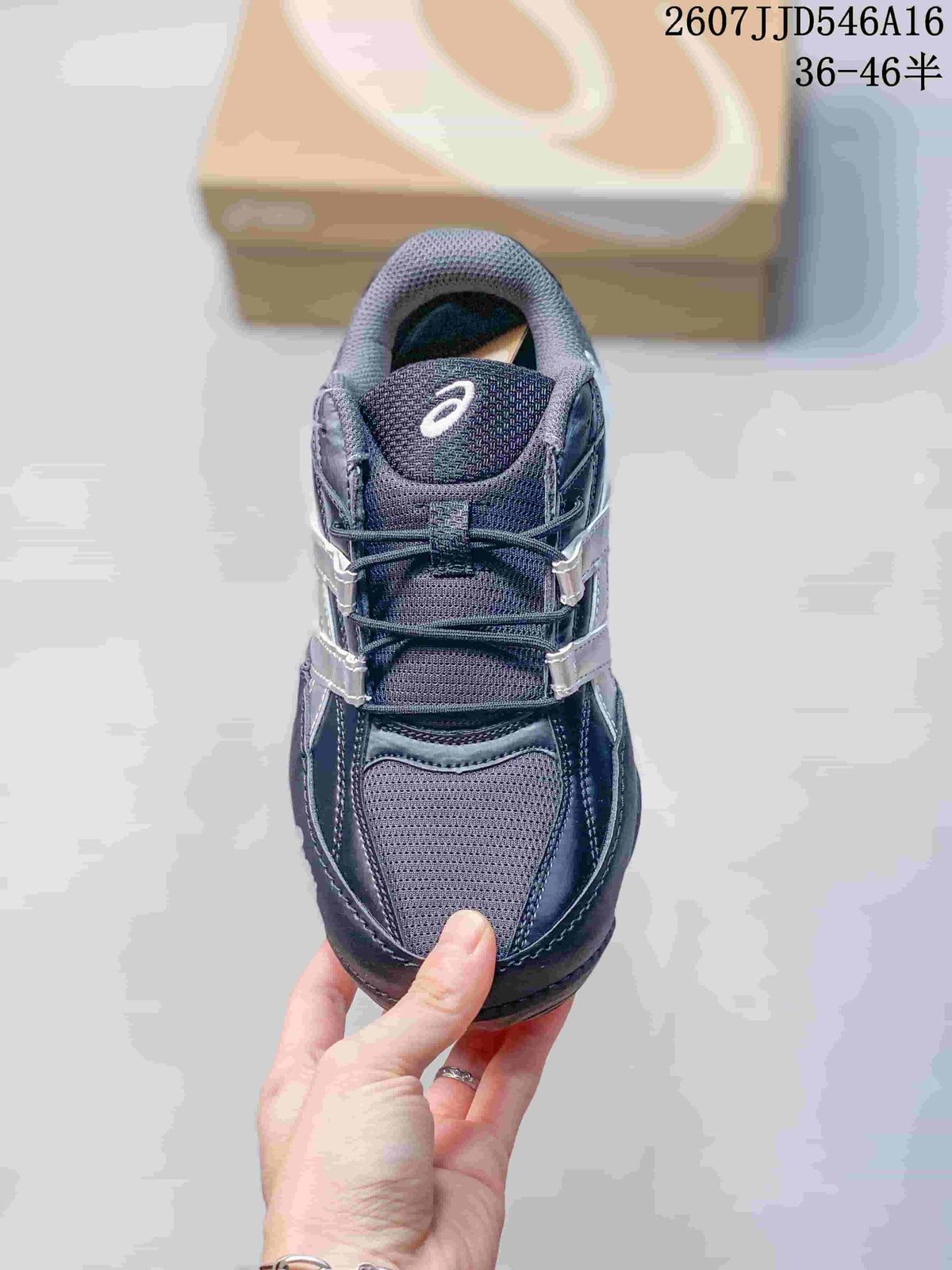 ASICS Hypersync Retro Sneakers in Navy Silver 2607JJD546A16 - product image from the listing.