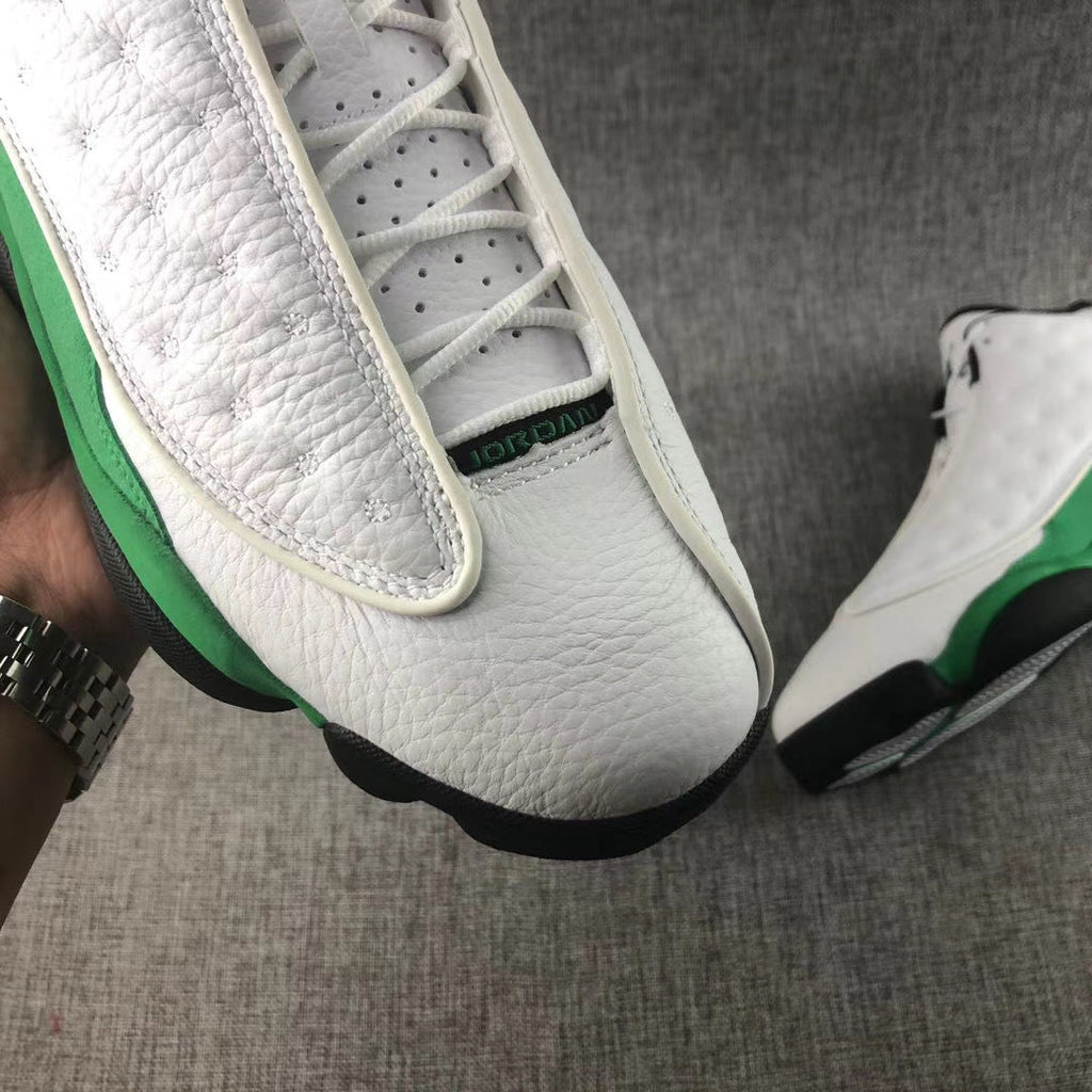 Air Jordan 13 Lucky Green White Green DB6537-113 - product image from the listing.