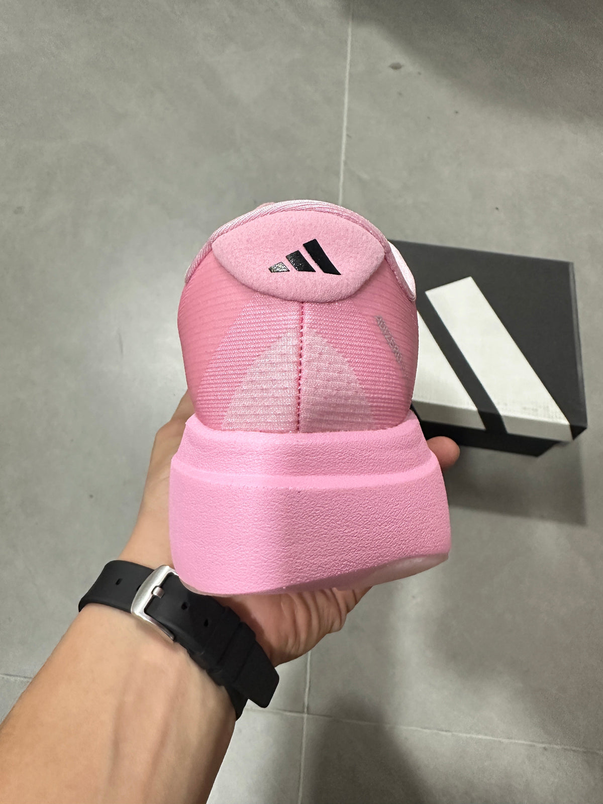 adidas Lightstrike Pro Running Shoes in Pink White JH6206 - product image from the listing.