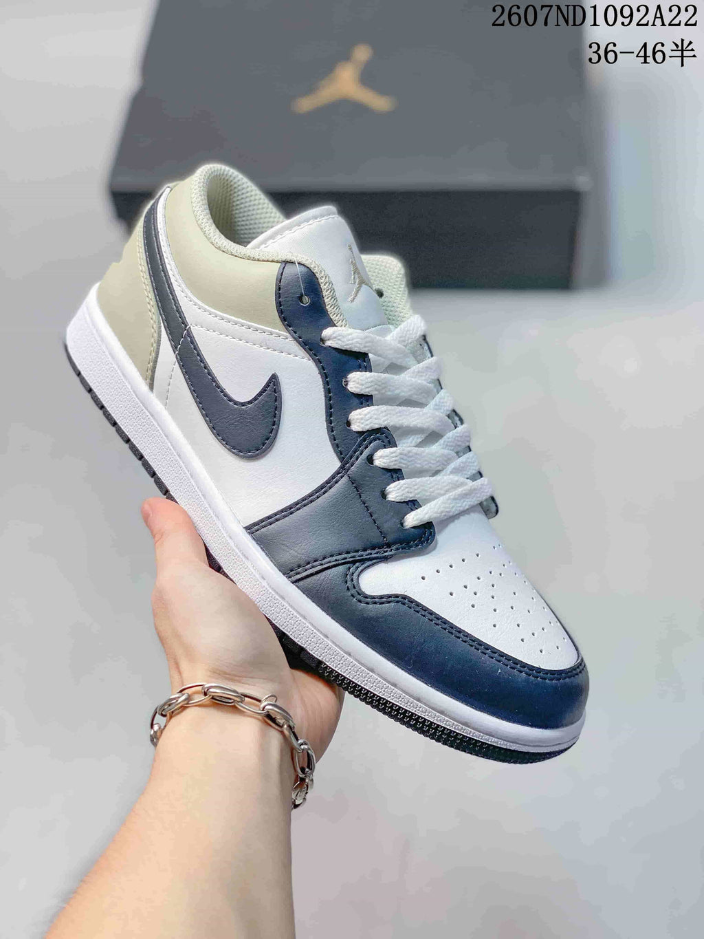 Air Jordan 1 Low Sneakers, Multicolor Options - product image from the listing.